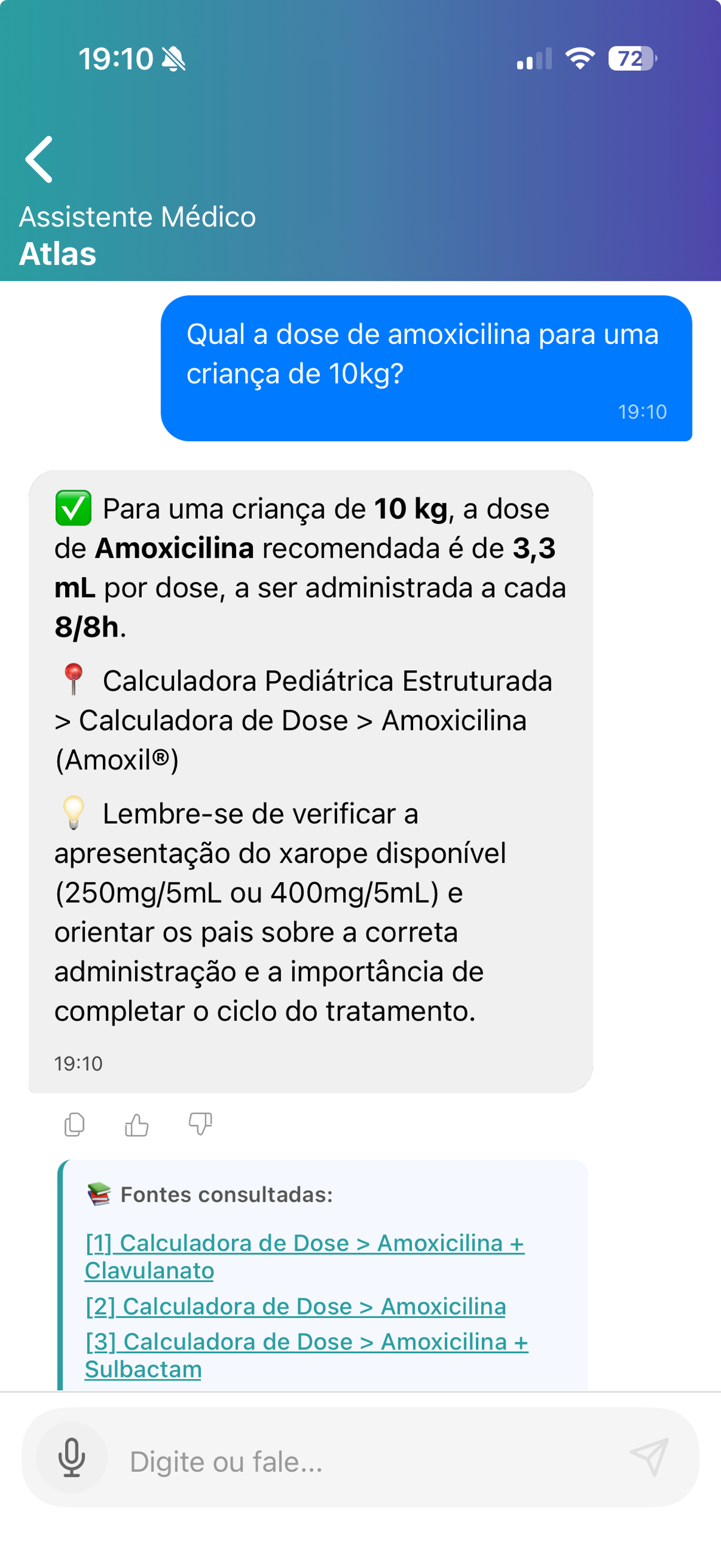 Atlas no celular